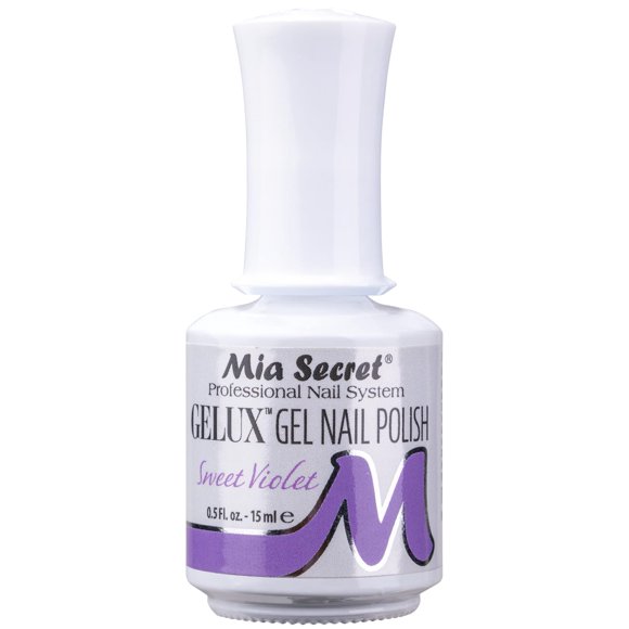 Esmalte de Uñas Mia Secret Gelux UV Gel Desprendible 15ml - Violeta Dulce