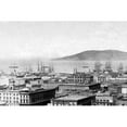 thumbnail image 3 of Vintage San Francisco 18x13 Black Modern Framed Museum Art Print Titled - City Bay View, San Francisco, CA, 3 of 5