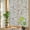 Beige, variant on Flowers Birds Privacy Window Film, Decorative Stained Glass Window Film, Country Retro Botanical Floral Branches Resuable Rainbow Static Cling for Home Bathroom Living Room Glass Door 23.6"x59"