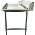 thumbnail image 3 of 48''x30''x44'' Stainless Steel Clean Straight Dishtable - Right Table, NSF Clean Dish Table, 3 of 7