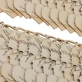 thumbnail image 3 of Piezas de 24 / de piezas de de ángel en para , etiquetas colgantes para , etiquetas, manualidades para bricolaje Colcomx Etiquetas de madera del ángel, 3 of 8