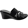 thumbnail image 3 of Tuscany by Easy Street Rosmunda Wedge Sandals (Women), 3 of 7
