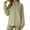 Green, variant on IWRICH Women's Soft Jacket Cozy Flannel Shirt Thermal Loungewear Top for Winter Comfortable Home Wear White XL