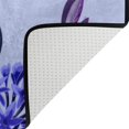 thumbnail image 4 of GZHJMY Wild Lily Purple Floral Flower Area Rug Floor Mat Cover Runner Pad Carpet for Living Room Bedroom Kitchen Dining Room 72x48 inch or 6x4 Feet Carpet Runner, 4 of 6