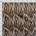 thumbnail image 3 of oneOone Cotton Poplin Brown Fabric Skins Animal Sewing Craft Projects Fabric Prints By Yard 42 Inch Wide, 3 of 4