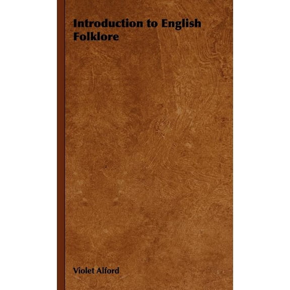 Introduction to English Folklore