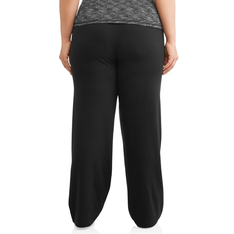 Athletic Works Women's and Women's Plus Dri-More Core Relaxed Fit Yoga  Pants 