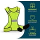 thumbnail image 2 of Chaleco reflectante de alta visibilidad para mujer y hombre, transpirable, ligero y fluorescente de seguridad para correr y andar en bicicleta., 2 of 5