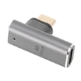 thumbnail image 1 of Adaptador magnético tipo C Maleto tipo C hembra, tipo C macho a tipo C Adaptador de ángulo recto Adaptador magnético construido para el futuro, 1 of 8