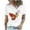 Multicolor, variant on Women's Tops Printed Round Neck Short Sleeve Basic Tees Summer Trendy Fashion Casual Shirts