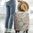 thumbnail image 2 of Pioneer Flower Floral Print Pattern Luggage Cover Fashion Suitcase Cover Baggage Covers Fit 25-28 Inch Luggage (Go Travel), 2 of 5