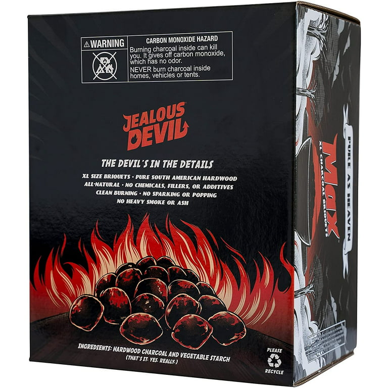 Jealous Devil Hardwood Briquets 10lb - 2 Pack – Keveri US