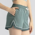 thumbnail image 6 of Ausyst Shorts for Women Workout Shorts Versatile Elastic Loose Quick-drying Fitness Running Casual Pant Summer Clearance, 6 of 6