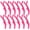Hot Pink, variant on 12Pcs Alligator Hair Clips for Styling Sectioning Makeup Large Duck Billed Hair Clips No Crease Hair Clip Alligator Clips for Thin Thick Hair Hair Styling Accessories for Women Girls