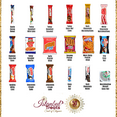 thumbnail image 2 of International Snack Box - 50 Pcs Exotic World Treats, Turkish Chocolates, Wafers, Pretzels & Cookies - Sweet & Salty Variety Pack, 2 of 7