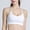 White, variant on Tinglu Cross Strap Sport Bra Women Padded Push Up Bras Gym Workout Fitness Vest Brassieres