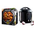 thumbnail image 1 of GraniteStone Diamond 12-in-1 Multicooker with LED Display, Electric Pressure Cooker, Slow Cooker, Rice Cooker, Steamer, Saute, Yogurt Maker and Warmer, 6 Quart, 12 Pre-Set Functions, 1 of 6
