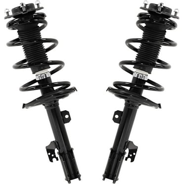 Detroit Axle - FWD Front Struts w/Coil Spring Assembly Replacement for 2011 2012 2013 2014 Toyota Sienna 3.5L - 2pc Set