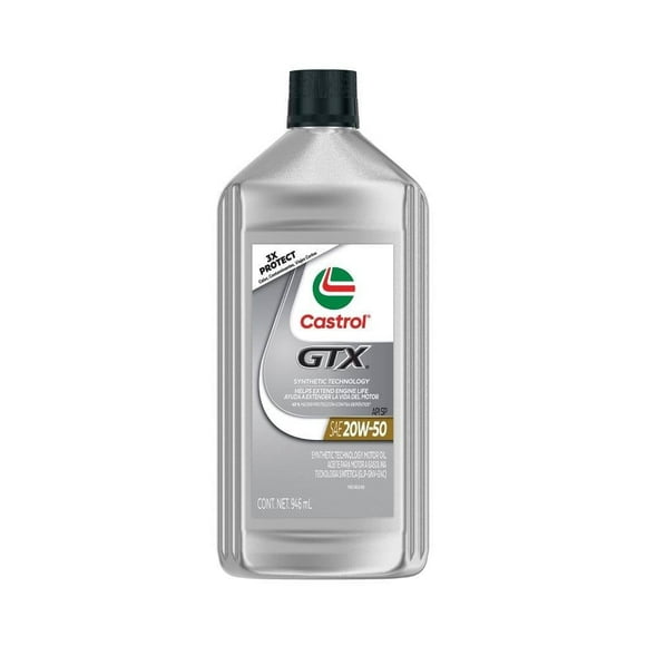 Aceite para automóvil Castrol GTX 20W-50