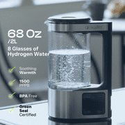 Dr.Water Hydrogen Water Bottle | 3X Hydrogen Concentration | 68oz Hydrogen Water Generator | Hydrokettle 1.5PPM