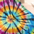 thumbnail image 3 of Rainbow Tie Dye Mandala Pattern Blanket,Comfortable Soft Flannel Throw Blanket,All Season,Warm Lightweight Blankets for Sofa Bed Couch Living Room Chair,50"x60", 3 of 4