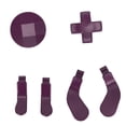 thumbnail image 5 of Palettes D en Métal en Acier Inoxydable, Palettes de Remplacement, Accessoires de Manette pour Xbox One Elite Series 2, 5 of 5