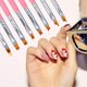 thumbnail image 2 of 8 pcs/set Nail Art Brush Gel UV Nail Painting Flower Drawing Pen Nail Art Tool, 2 of 5