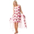 thumbnail image 2 of Women's 2 Piece Floral Robe and Gown Set, 2 of 5
