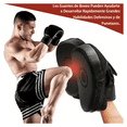 thumbnail image 4 of Par De Manoplas De Boxeo Curvas Almohadillas de Entrenamiento de Boxeo Negro, 4 of 5