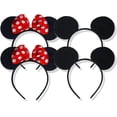 thumbnail image 1 of Diademas con orejas de Mickey Mouse Sincero para niños y Adultos, 1 of 5