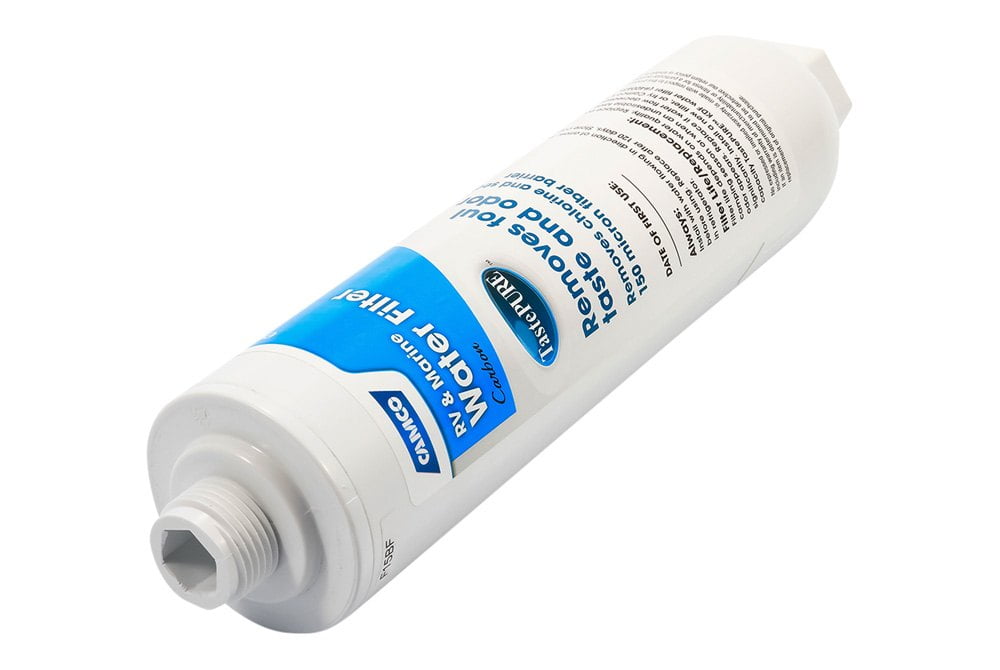 Camco TastePURE RV and Marine Water Filter Filters to 20 Microns and