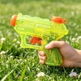 thumbnail image 4 of CHENjy Mini Water Blaster, Transparent Squirt Toy for Adults, Compact Water Blaster for Beach and Backyard Fun, Green, 4 of 7