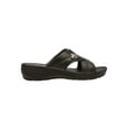 thumbnail image 4 of Women's Low Heel Slip On Sandal, Black, 4 of 5