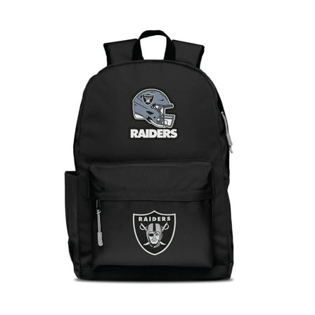 MOJO Black Las Vegas Raiders Two Logo Campus Backpack