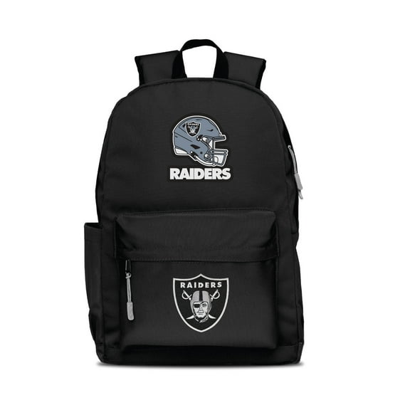 MOJO Black Las Vegas Raiders Two Logo Campus Backpack