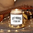 thumbnail image 3 of 2nd Anniversary 2 Years Wedding Married Candle, Gifts, Decor, 3 of 7