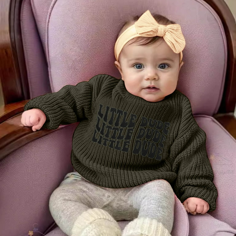 Gubotare Baby Sweaters for Girl Toddler Baby Girl Boy Knitted