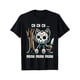 thumbnail image 1 of Horror Cat Movie T-Shirt Stylish Cotton Crew Neck Tee For Summer Casual Street Fashion Trendy Must Have Black Tee, 1 of 6