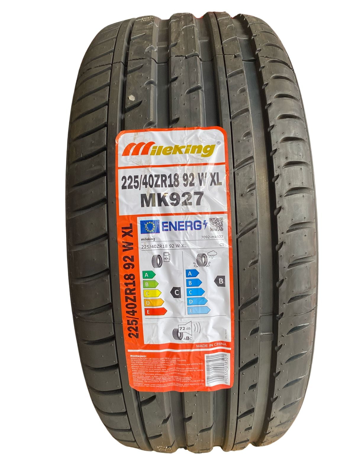 LLANTA 225/40R18 92W MILEKING UHP MK927 AUTO | Walmart en línea