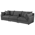 thumbnail image 5 of Sasha 3-Piece Upholstered Sofa Barely Black, 5 of 5