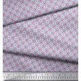 thumbnail image 2 of Soimoi Cotton Poplin Fabric Floral Small Printed Fabric 1 Yard 56 Inch Wide, 2 of 3