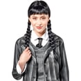 thumbnail image 1 of Wednesday Adams Women's Costume Wig, 1 of 1