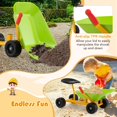 thumbnail image 2 of Carretilla para niños Costzon para niños, arena, exterior, verde, 2 of 9