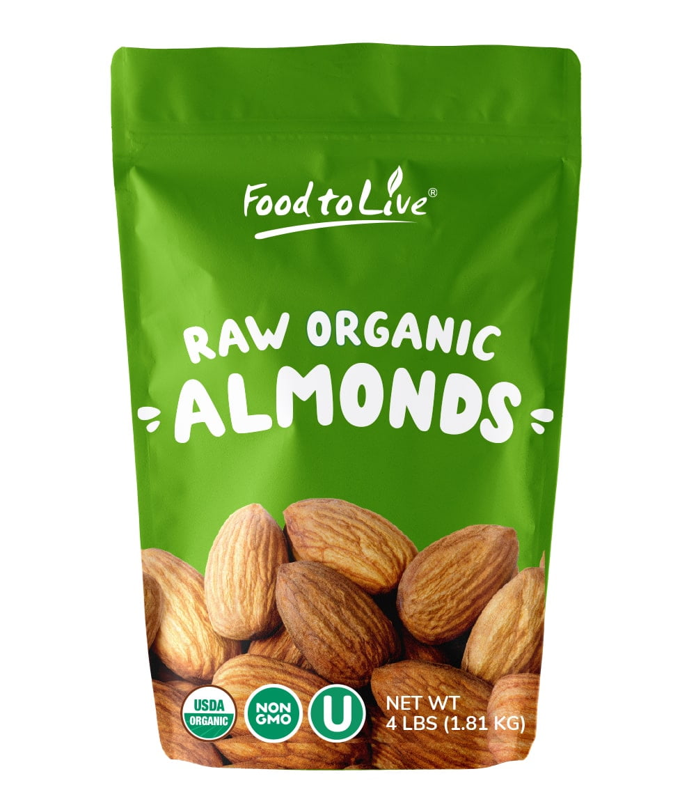 Organic Almonds (4 lbs)