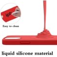 thumbnail image 3 of Compatible with Google Pixel 7A Case Shockproof, Ultra Slim Google Pixel 7A Phone Case Silicone Protective Cases Soft with Anti-Scratch Microfiber Lining (Red), 3 of 14