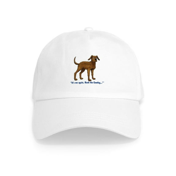 CafePress - Hank The Cowdog, Its Me Again... - Adjustable 100% Brushed Unisex Casual Cotton Baseball Cap, Beige, 1