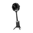 thumbnail image 3 of Ventilador de Camping recargable de 10M, ventilador de techo con Control remoto, ventilador de escritorio con cabezal giratorio Negro, 3 of 8