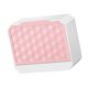 thumbnail image 2 of Caja de esponja con tapa Drenaje montado en la pared Caja de almacenamiento Organizador de fregadoras para baño de cocina, Rejilla única, Rosa Advancent HA003968-01, 2 of 5
