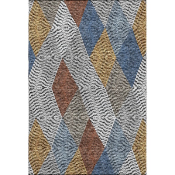 Dalyn Rugs Premium Machine Washable Mayfield AMF962 Gray 10' x 14' Rug