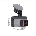 thumbnail image 3 of Heliisoer Dash Cam With WiFi 1080P FHD Car Driving Recorder 3-inch Dash Cameras HD Nightc Vision/G Sensor/Loop Recording/24h Parking Monitoring/Motion Detection And WDR, 3 of 9